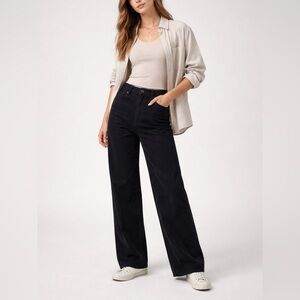 Everlane Black Wide Leg Women's Jeans